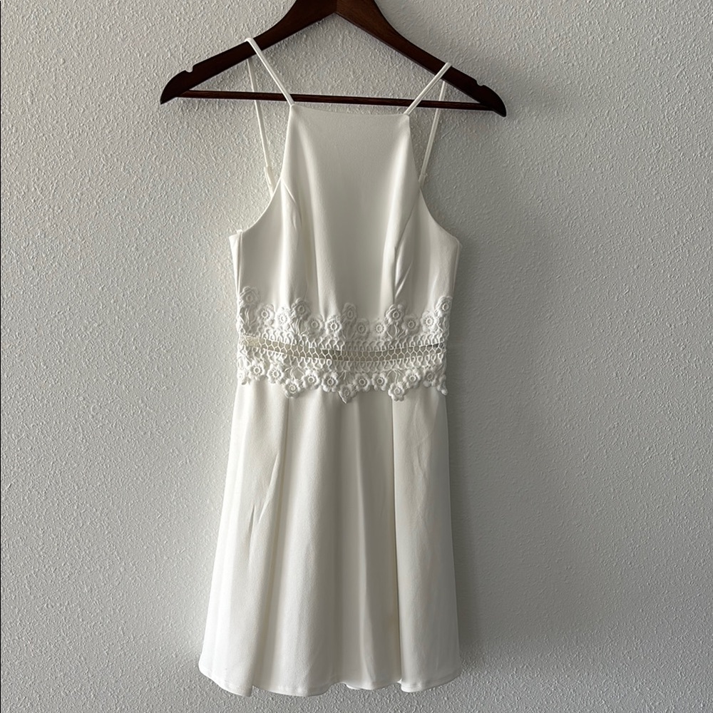 B.Darling Dress Lace Crochet Embroidered